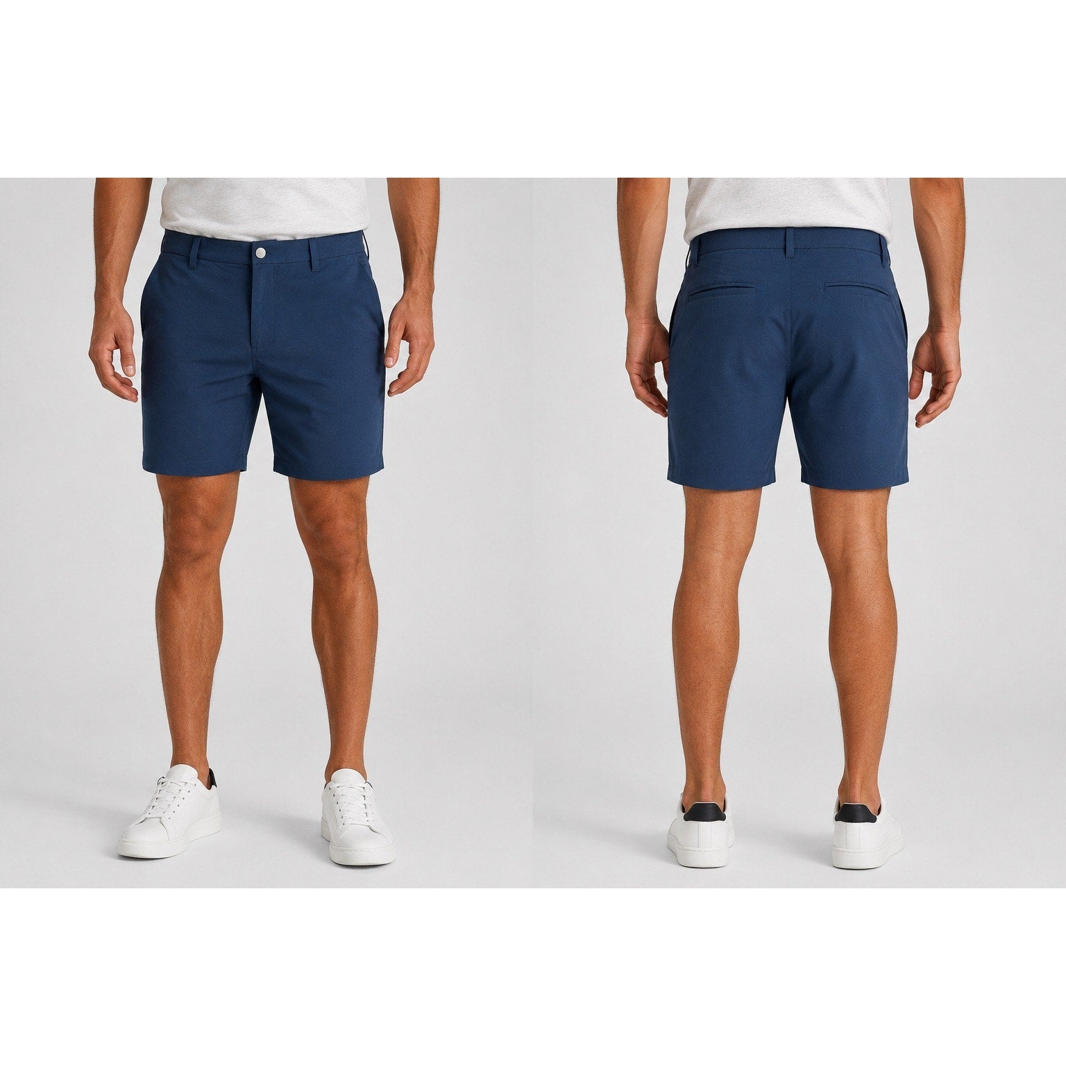 Lululemon ABC Warpstreme Classic Fit 7" Shorts in True Navy — Size 34 // Preowned