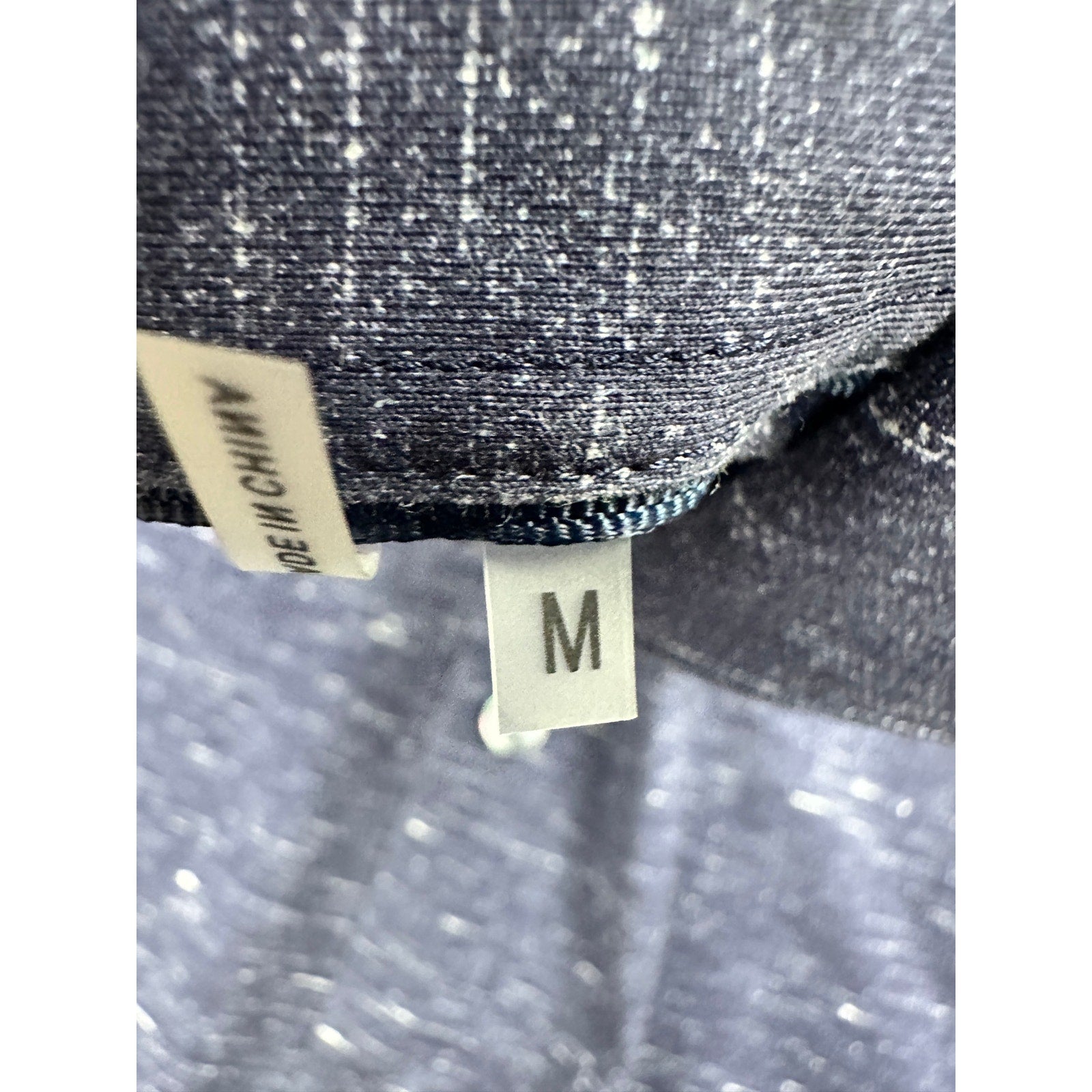 Bugatchi OoohCotton 8 Way Stretch Short Sleeve Shirt in Midnight — Size Medium // Preowned