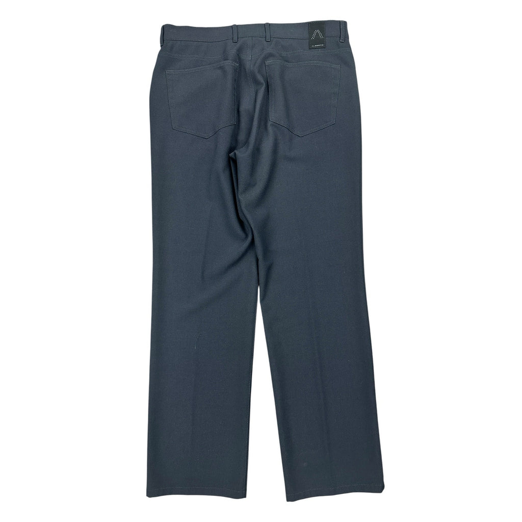 Alberto TOM Comfort Fit Ceramica Performance Dress Pants in Black — Size 50 (US 34) // Preowned