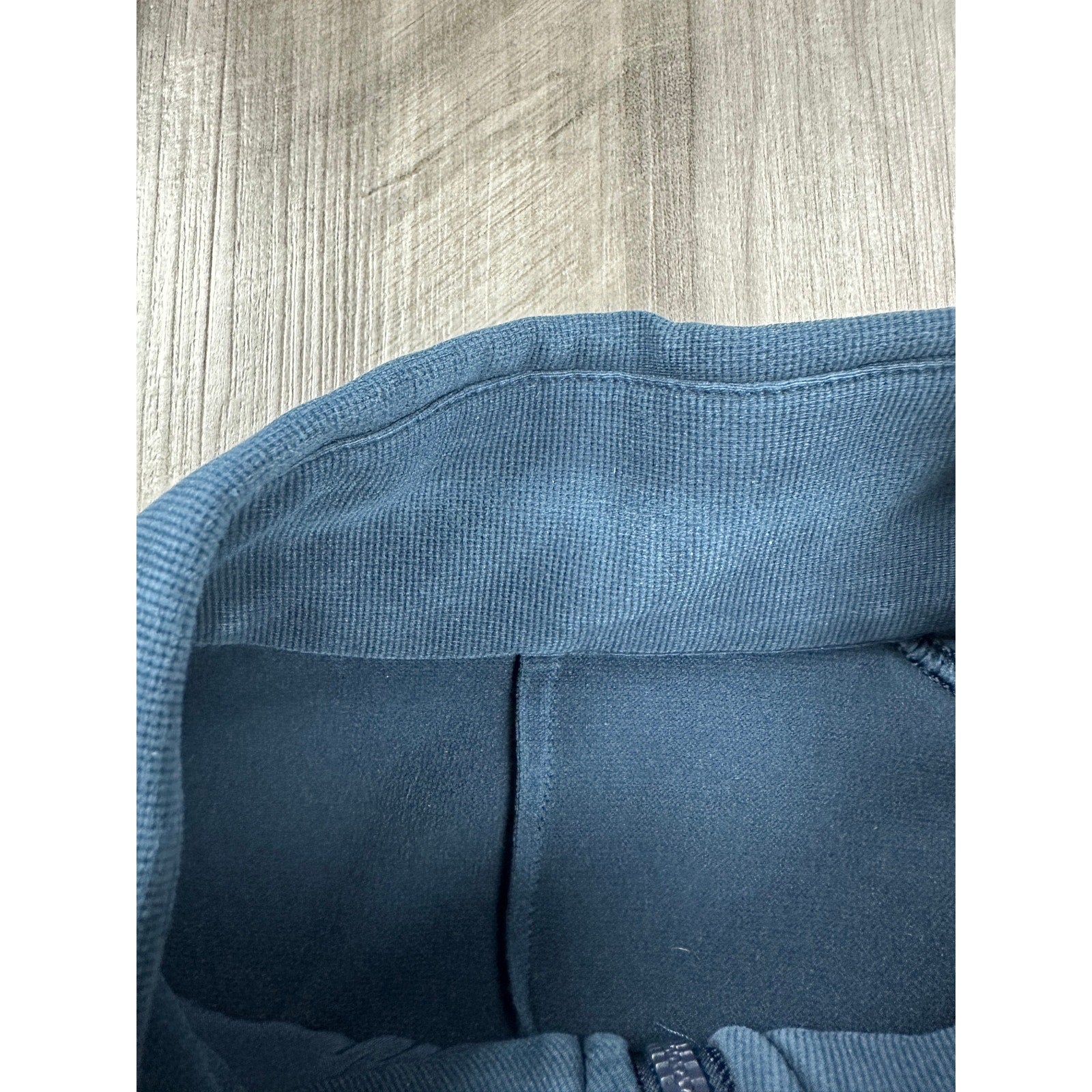 Lululemon Sojourn Warpstreme Full Zip Track Jacket in Navy — Size XL // Preowned