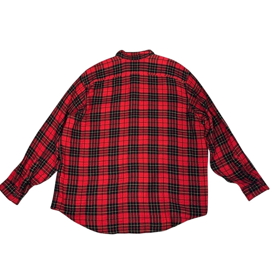 Polo Ralph Lauren Classic Soft Flannel Plaid Long Sleeve Button Down - 2XB