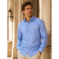 Thomas Dean LSU Tigers Collegiate Long Sleeve Button Down in Light Blue — Size Medium // Preowned