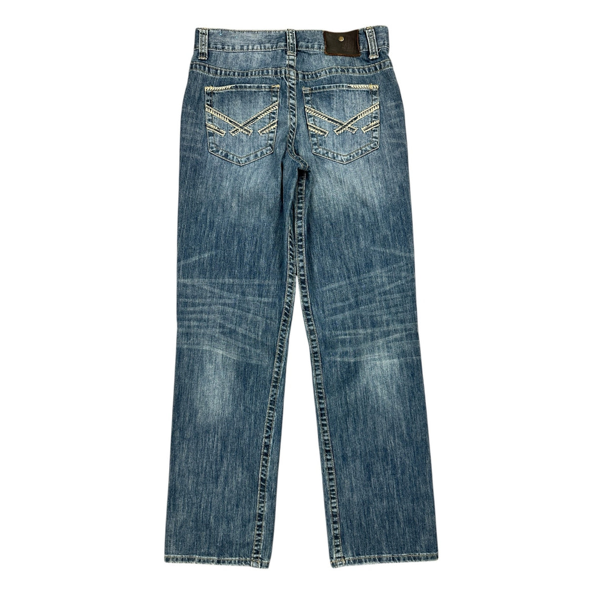 Cody James Light River Bank Stretch Straight Boot Cut Jeans — Size 29x34 // Preowned