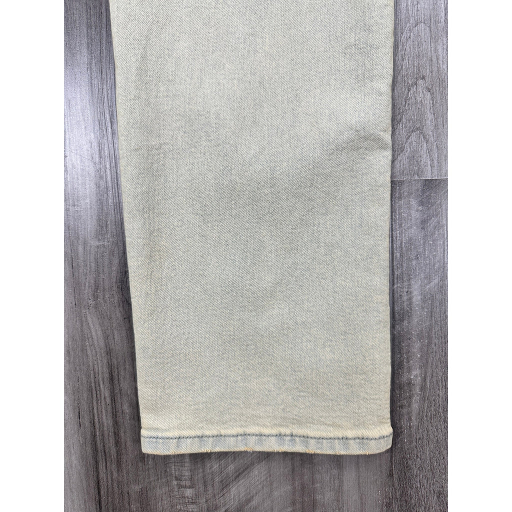 Buffalo David Bitton Ash Slim Stretch Jeans in Dirty and Blasted — Size 32x30