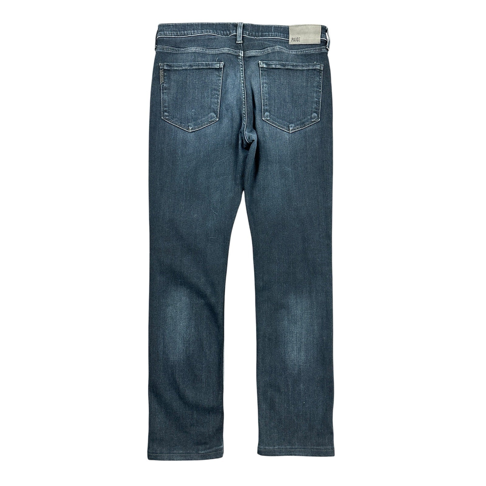 Paige Lennox Slim Straight Jean in Chrisman — Size 32