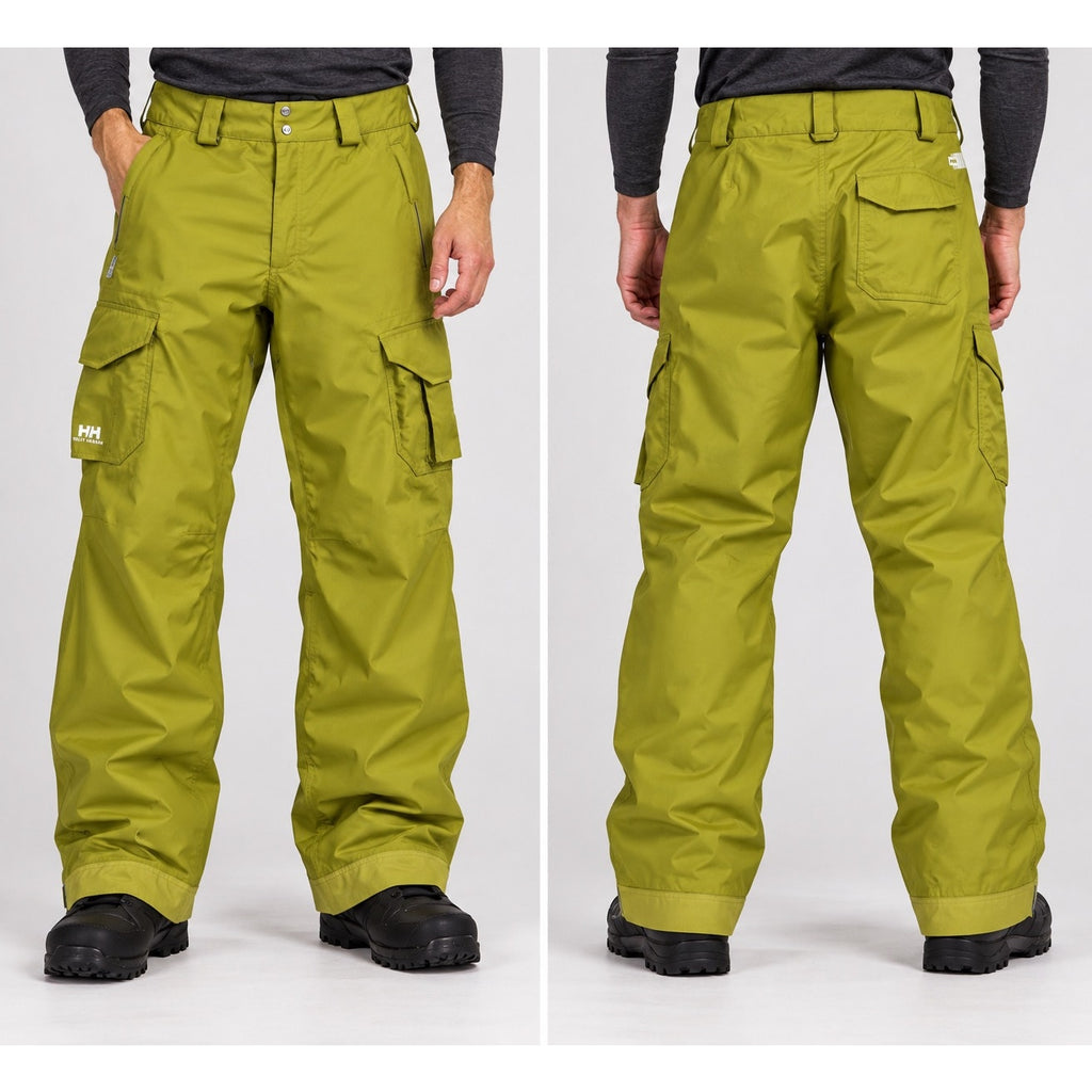 Helly Hansen Vintage Manmade Segment Technical Ski Snowboard Cargo Pants — Size Medium // Preowned