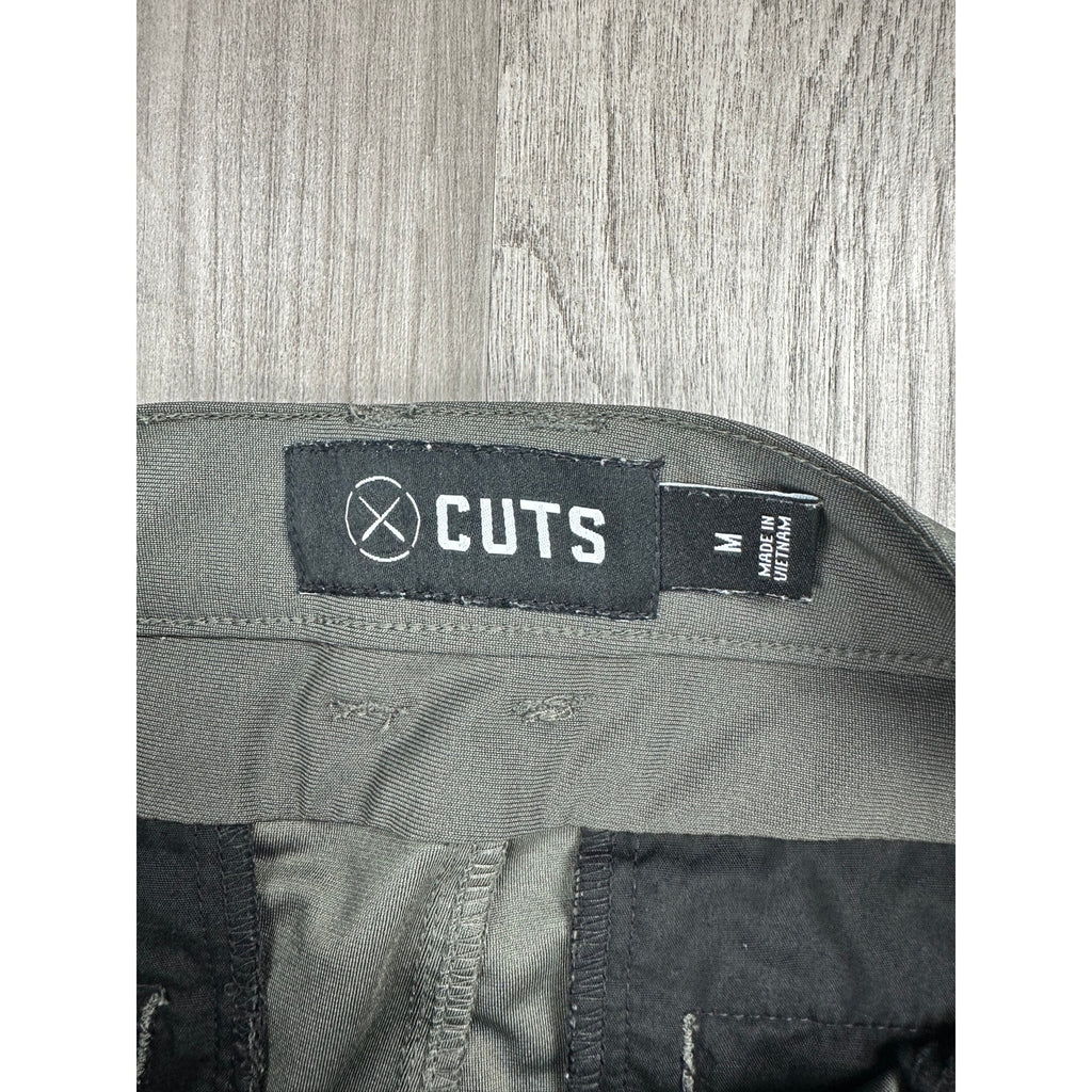 Cuts Clothing AO Slim Fit Joggers in Sage Gray — Size Medium // Preowned