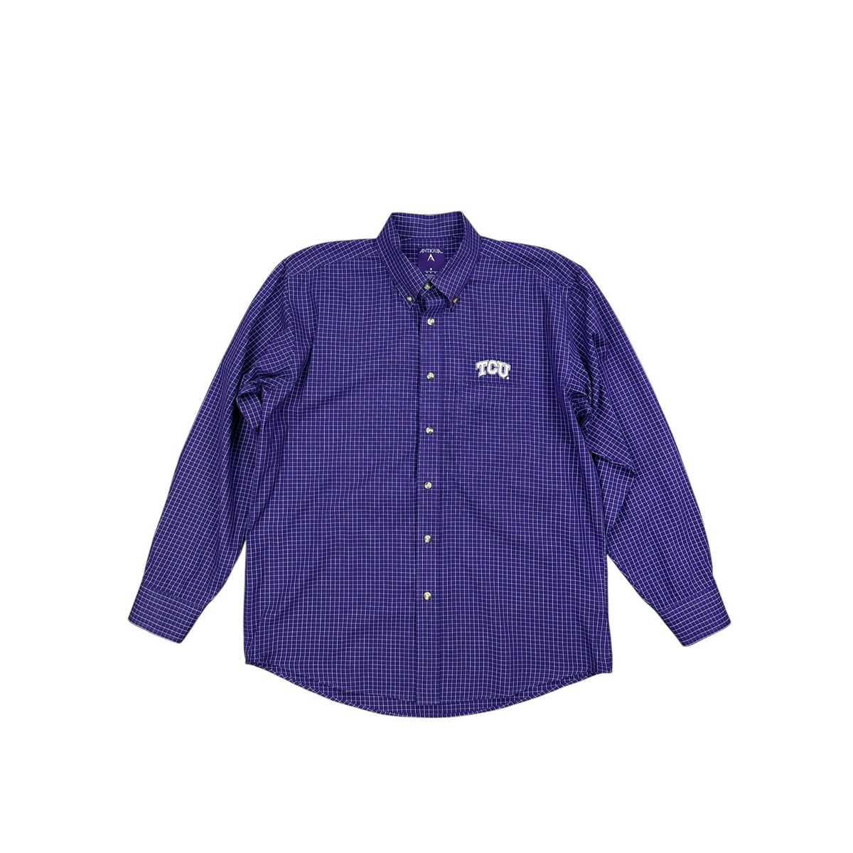 Antigua TCU Horned Frogs Esteem Long Sleeve Shirt — Size Medium // Preowned