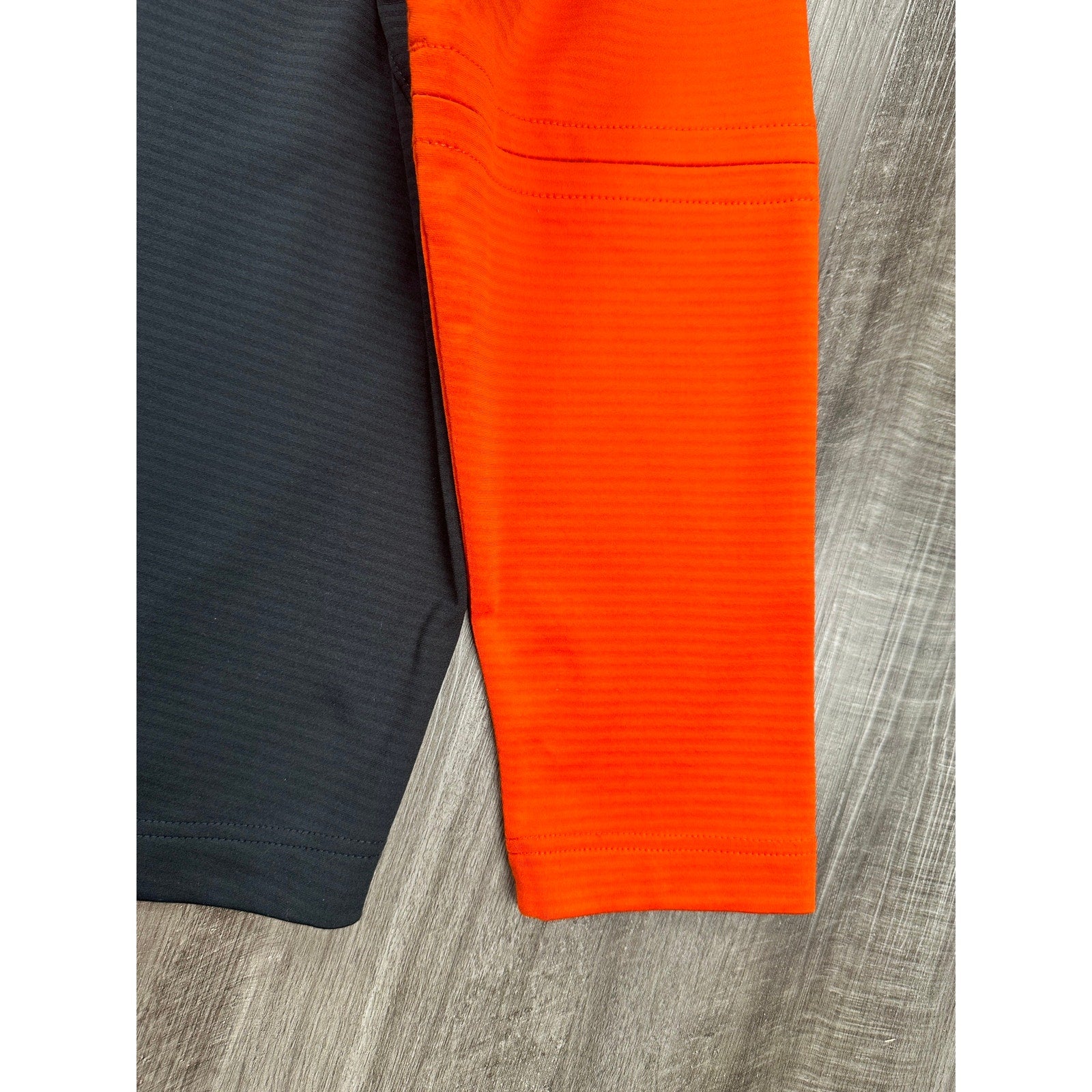 Nike Detroit Tigers Dri-FIT Therma Lined Long Sleeve Pullover in Orange Black — Size XL // Preowned