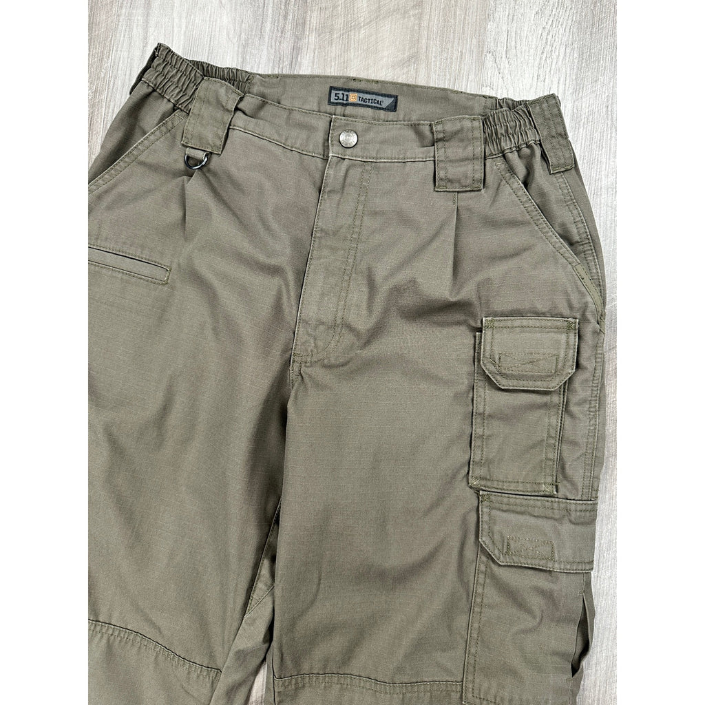 5.11 Tactical Regular Fit Taclite Pro Ripstop Cargo Pants in Olive Brown — Size 32x32 // Preowned