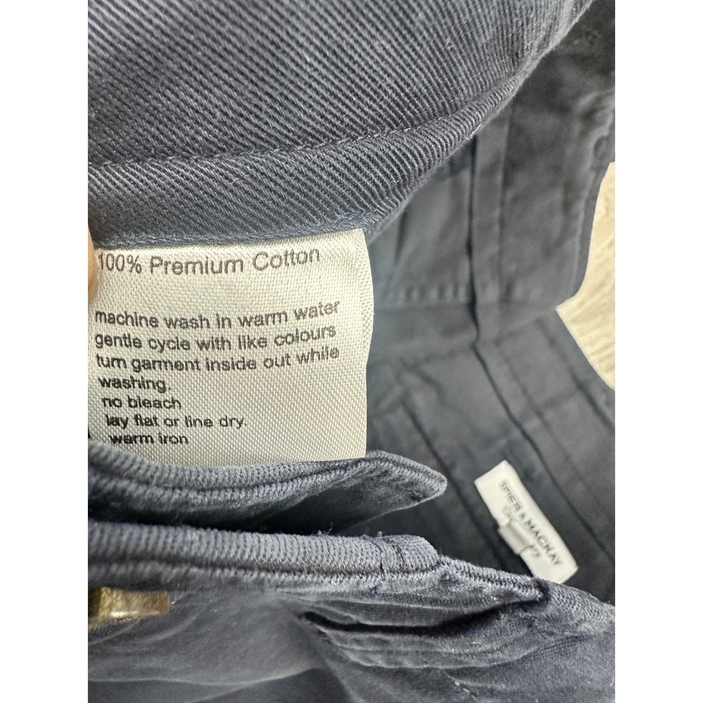 Spier & Mackay Contemporary Utility Twill Chino Pants in Navy — Size 36