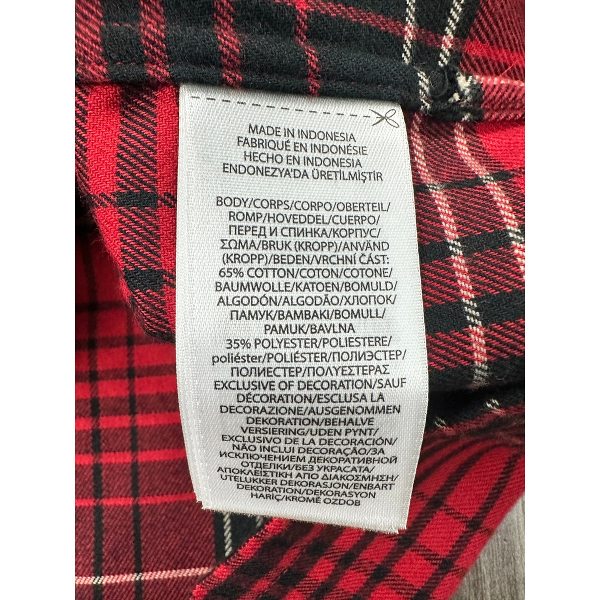 Polo Ralph Lauren Brushed Classic Fit Performance Plaid Long Sleeve Button Down Camp Shirt — Size Large