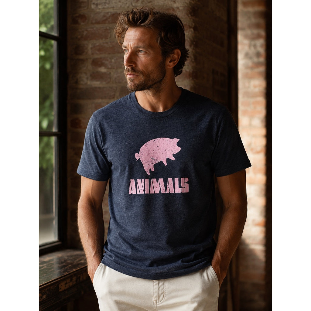 Section 119 x Pink Floyd Animals Crewneck Tee - Large