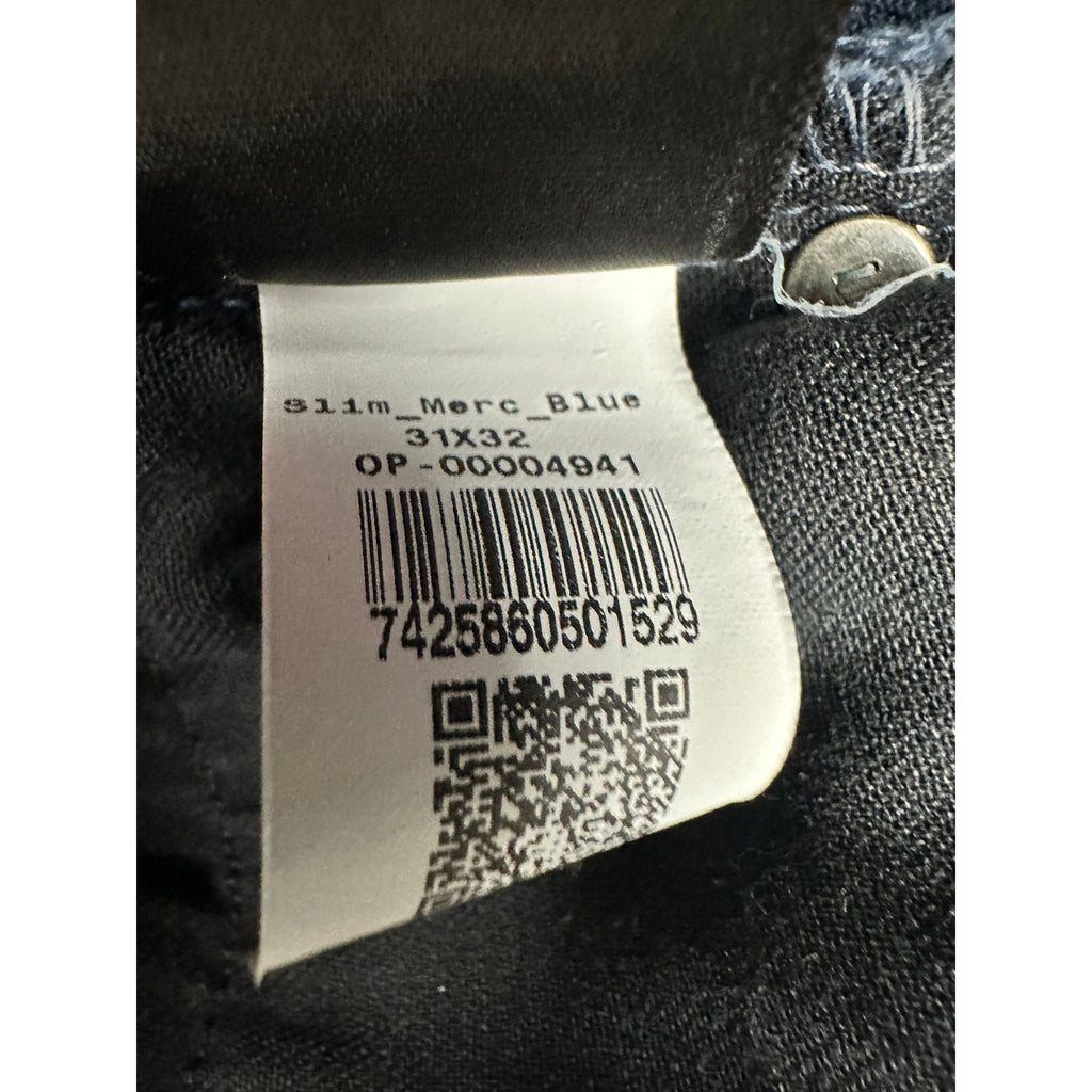 Mott & Bow Mercer Slim Fit Dark Wash Jeans — Size 31x32 // Preowned