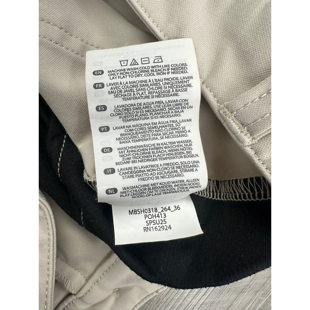 BYLT Premium Basics Everyday Short 2.0 in Dove Khaki — Size 36 // Preowned