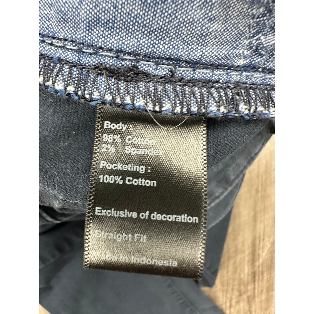 Flint & Tinder Straight Fit 5 Pocket Chino Pants in Navy — Size 31x30 // Preowned