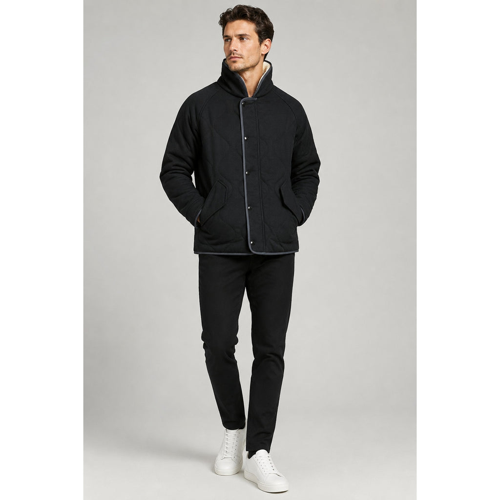 Rag & Bone Haywood Liner Quilted Wool Blend Jacket - XS