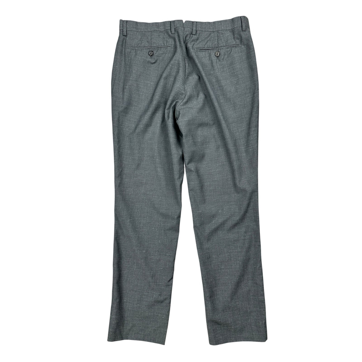Banana Republic Marzotto Italian Fabric Slim Traveler Textured Trouser Pants — Size 33x32 // Preowned