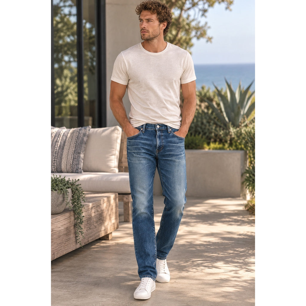 Citizens of Humanity Gage Slim Straight Jeans in Blue — Size 32 // Preowned