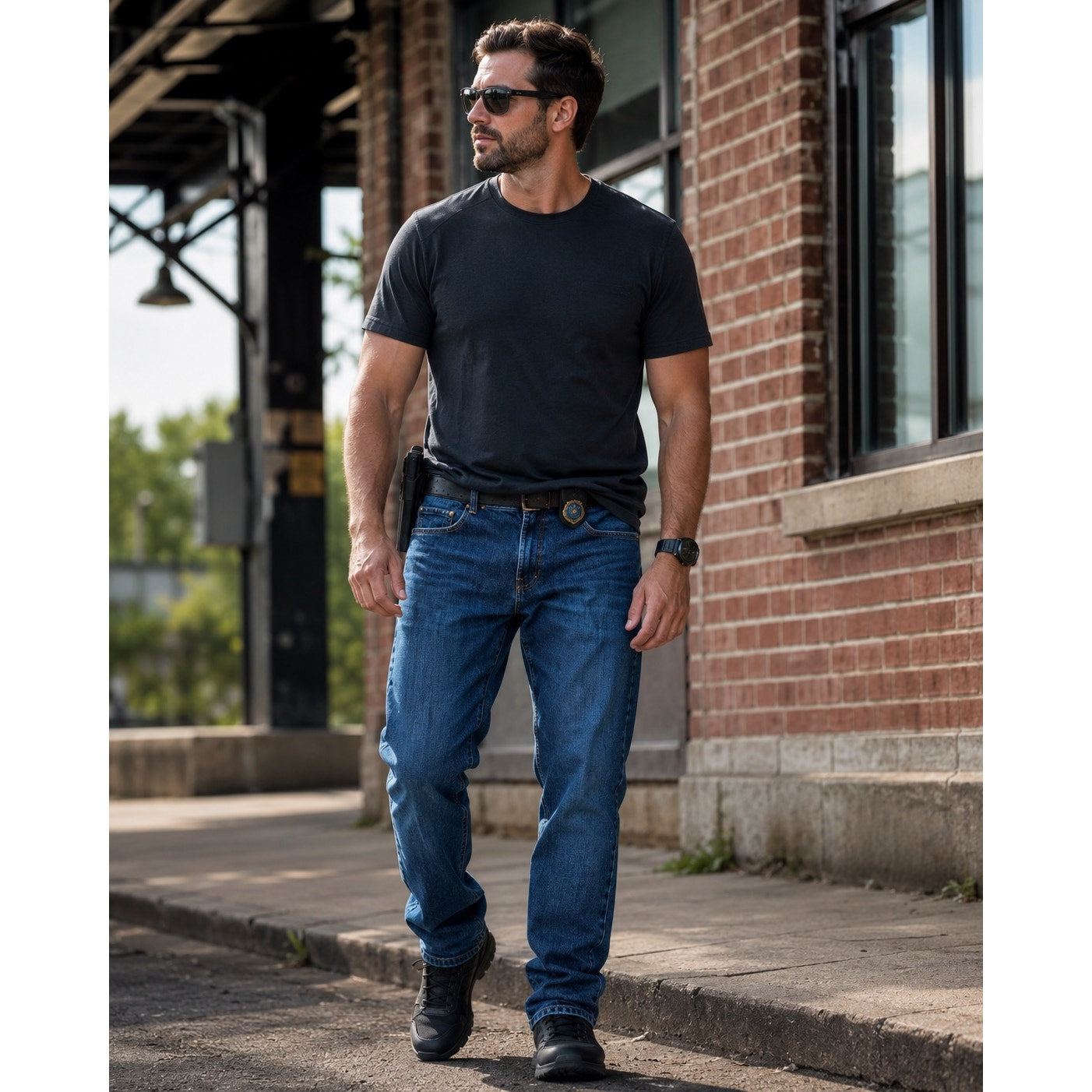 Vertx Defiance Tactical Jeans in Blue — Size 38x32 // Preowned