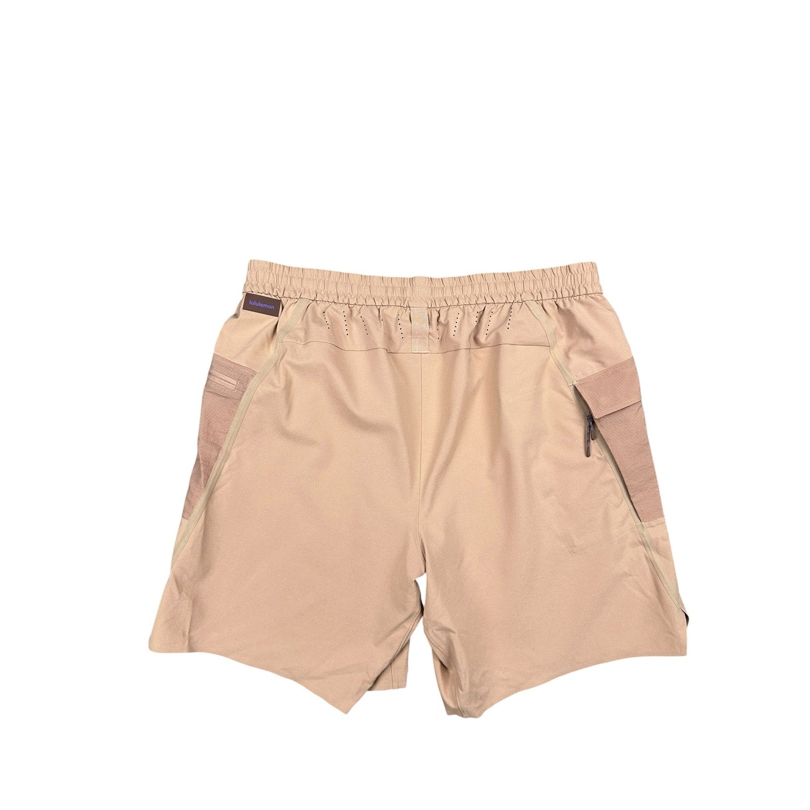 Lululemon Water Repellent 8" Hiking Shorts in Pink Clay — Size Large // Preowned
