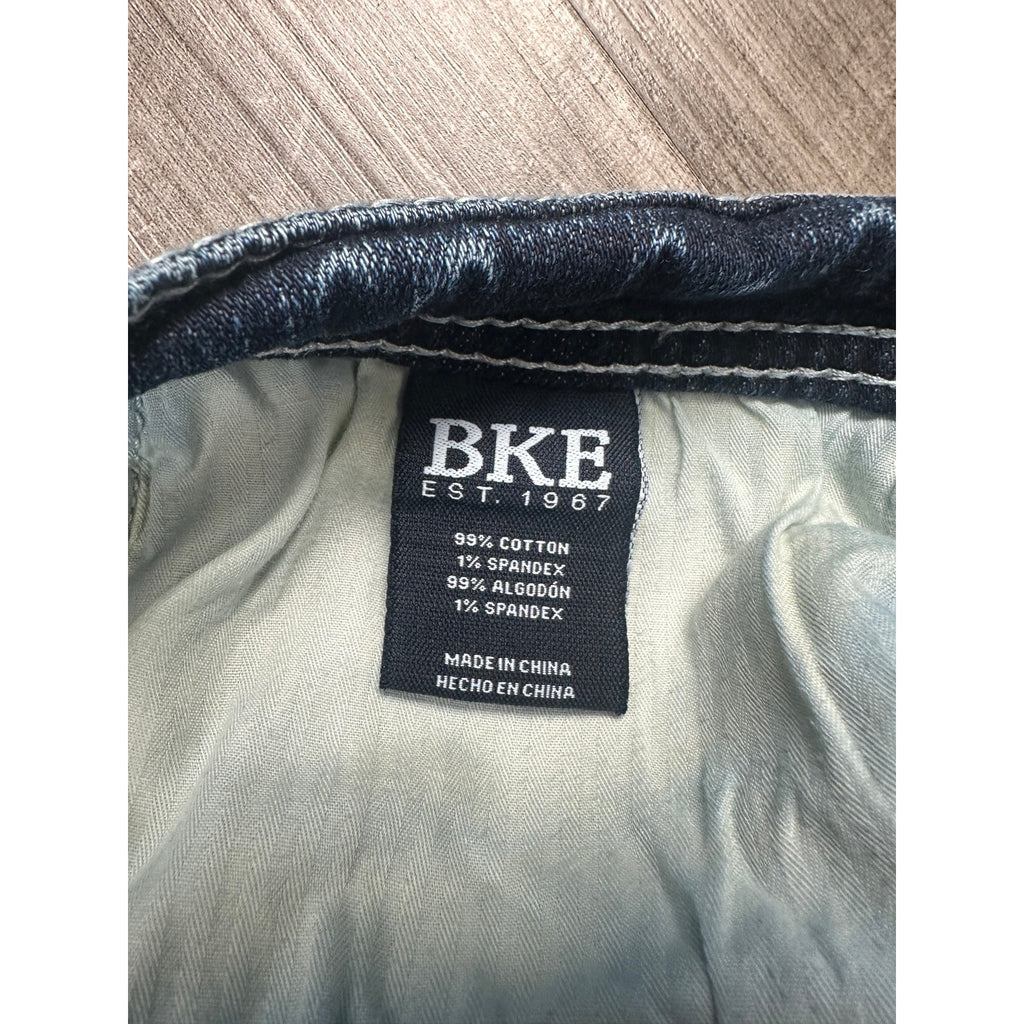 BKE Jake Stretch Straight Litt Jeans in Blue — Size 32x32 // Preowned