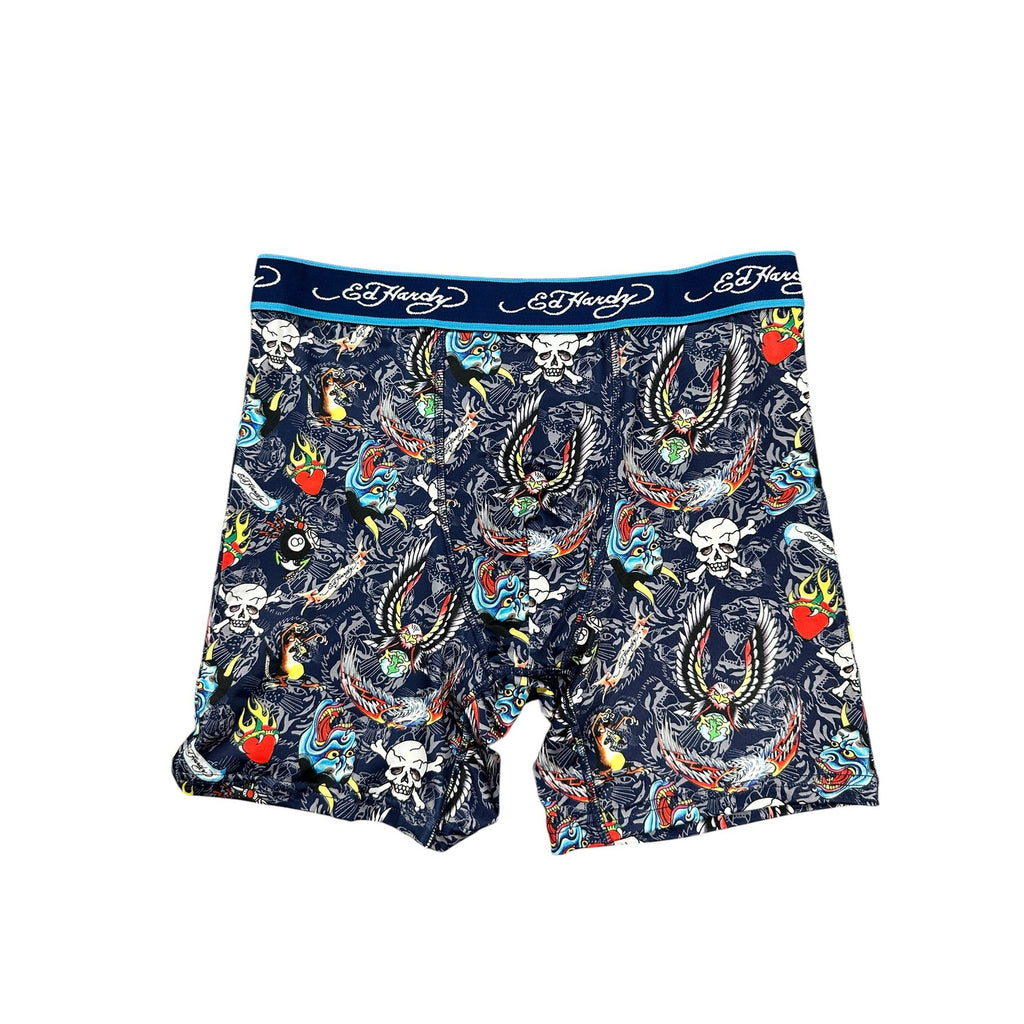 Ed Hardy Performance Boxer Briefs 4-Pack — Size XL