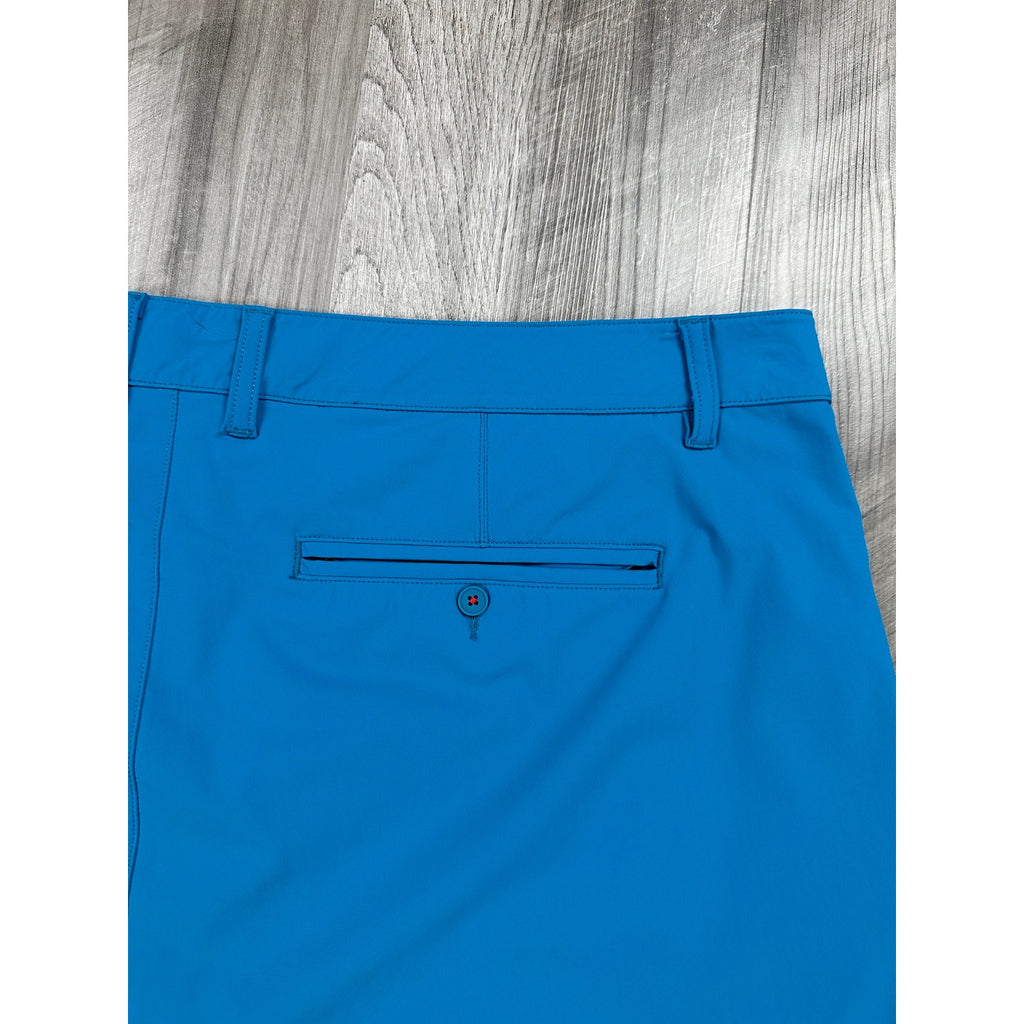 Rhone 9-Inch Commuter Performance Shorts in Bright Teal — Size 40 // Preowned