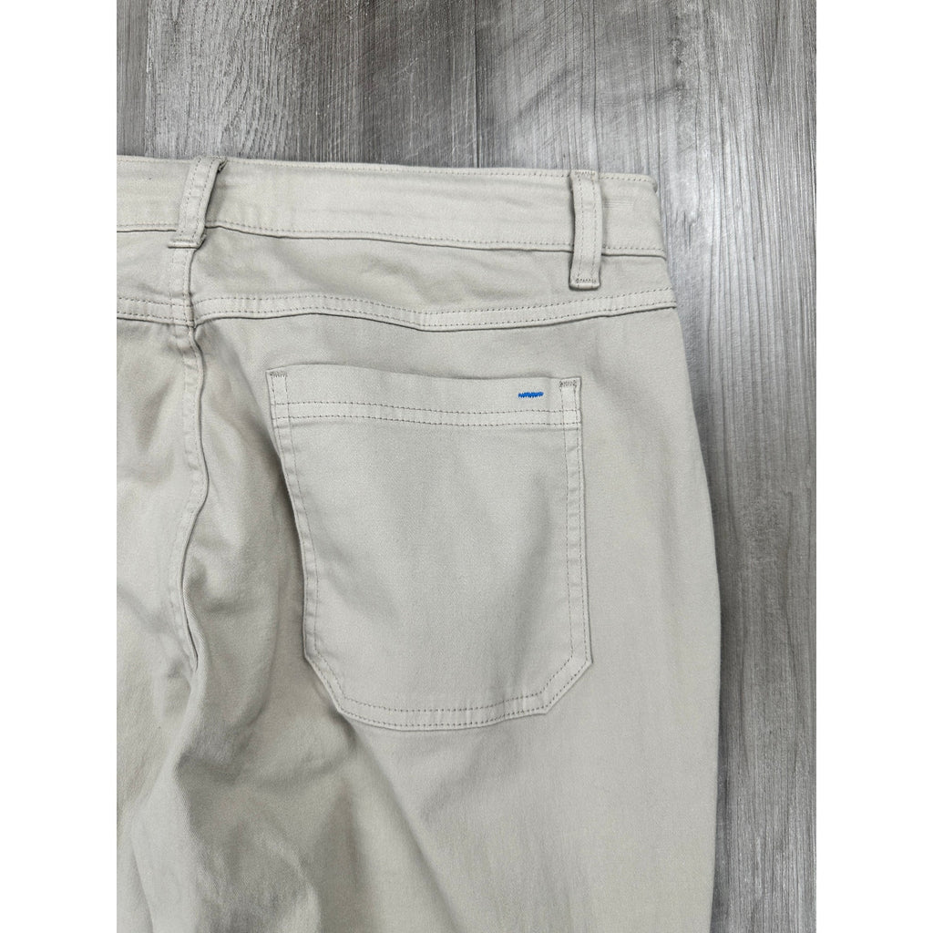 Mugsy Beachwoods Brushed Twill Drawstring 4 Way Stretch Pants — Size 35x32 // Preowned