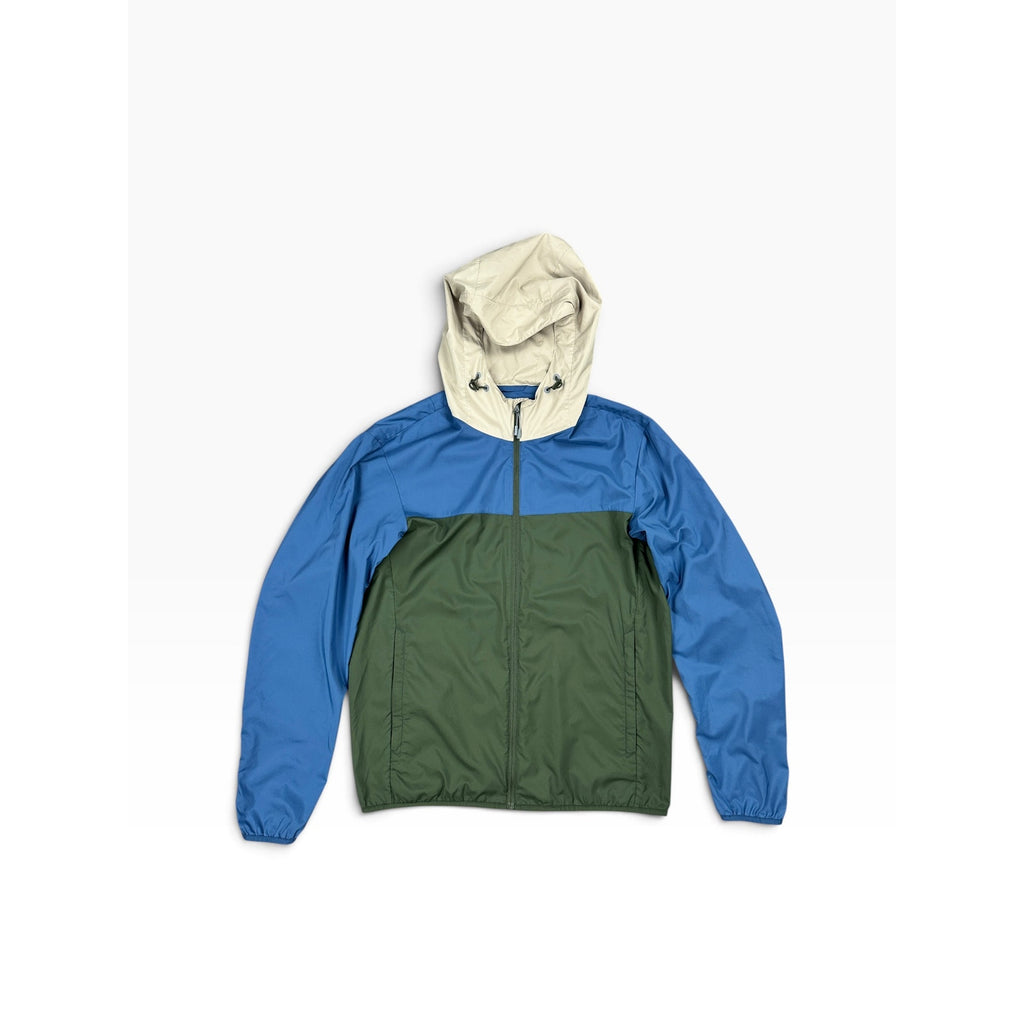 JW Anderson x UNIQLO Colorblack Packable Windbreaker Parka in Olive, Blue, Tan — Size Small // Preowned