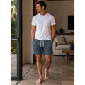 Lululemon Soft Jersey 5" Shorts in Heathered Navy — Size Large // Preowned