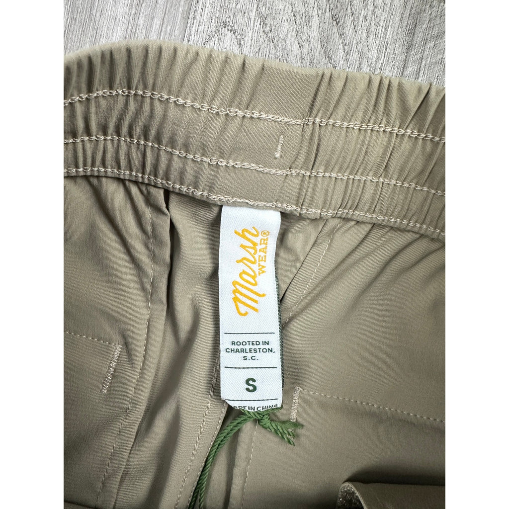 Marsh Wear Escape Performance Pants in Coriander Tan — Size Small