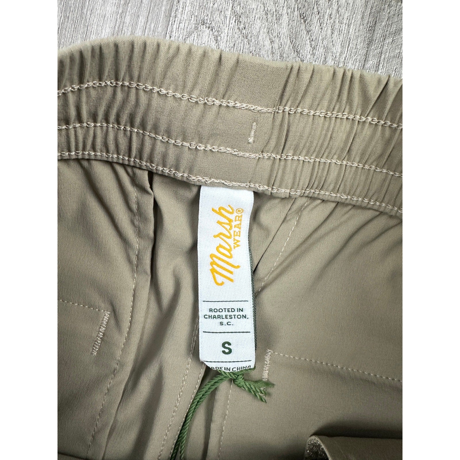 Marsh Wear Escape Performance Pants in Coriander Tan — Size Small