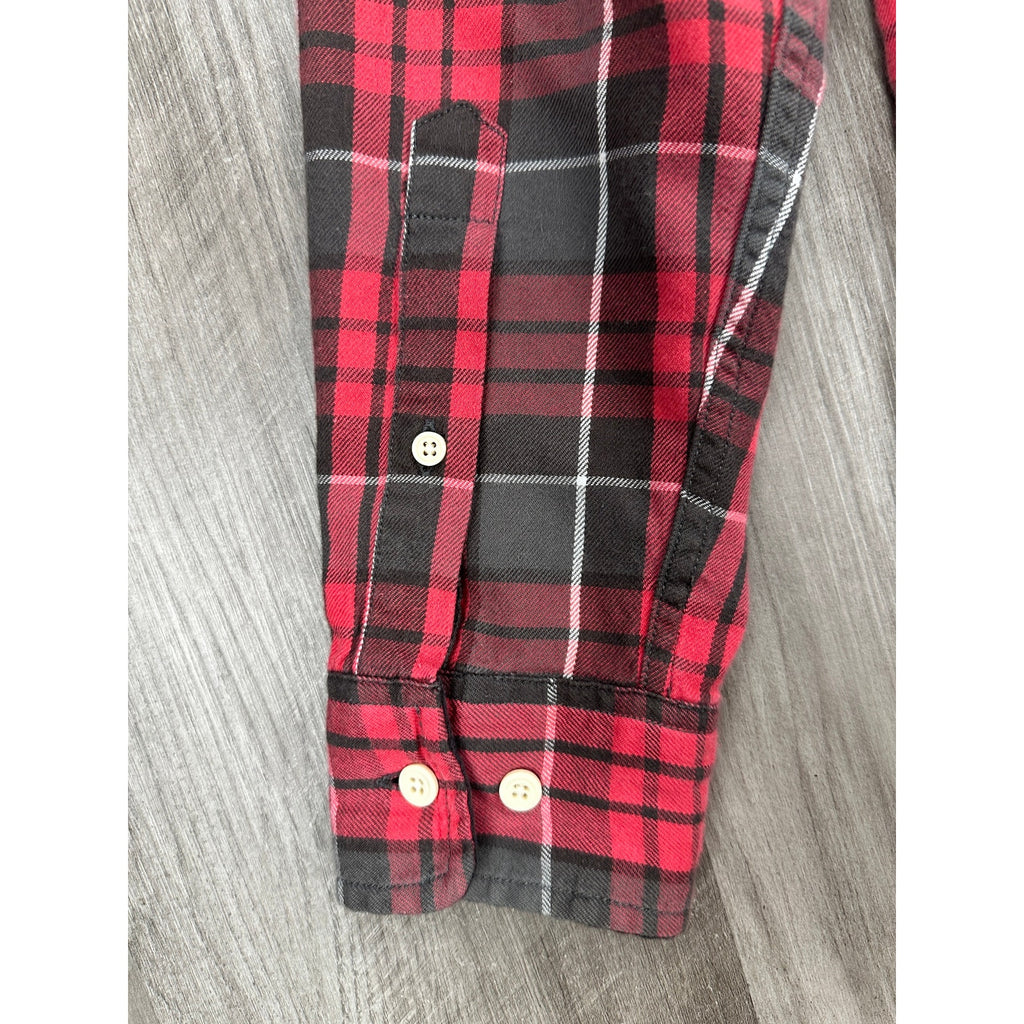 Johnnie-O Luca Flannel Plaid Long Sleeve Shirt — Size Medium // Preowned