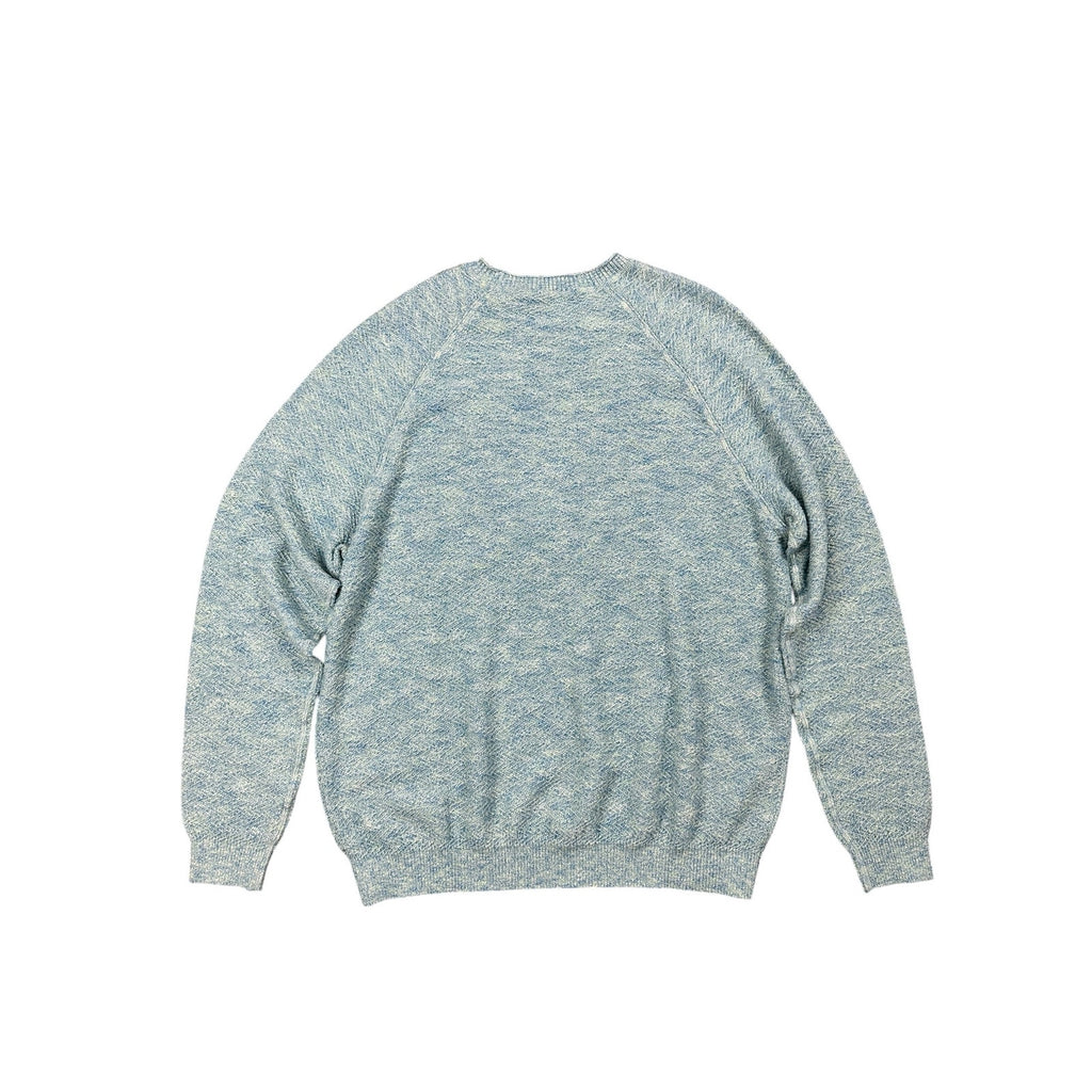 Tommy Bahama Soundscape Crew Long Sleeve Pullover Sweater in Vacation Blue — Size XL