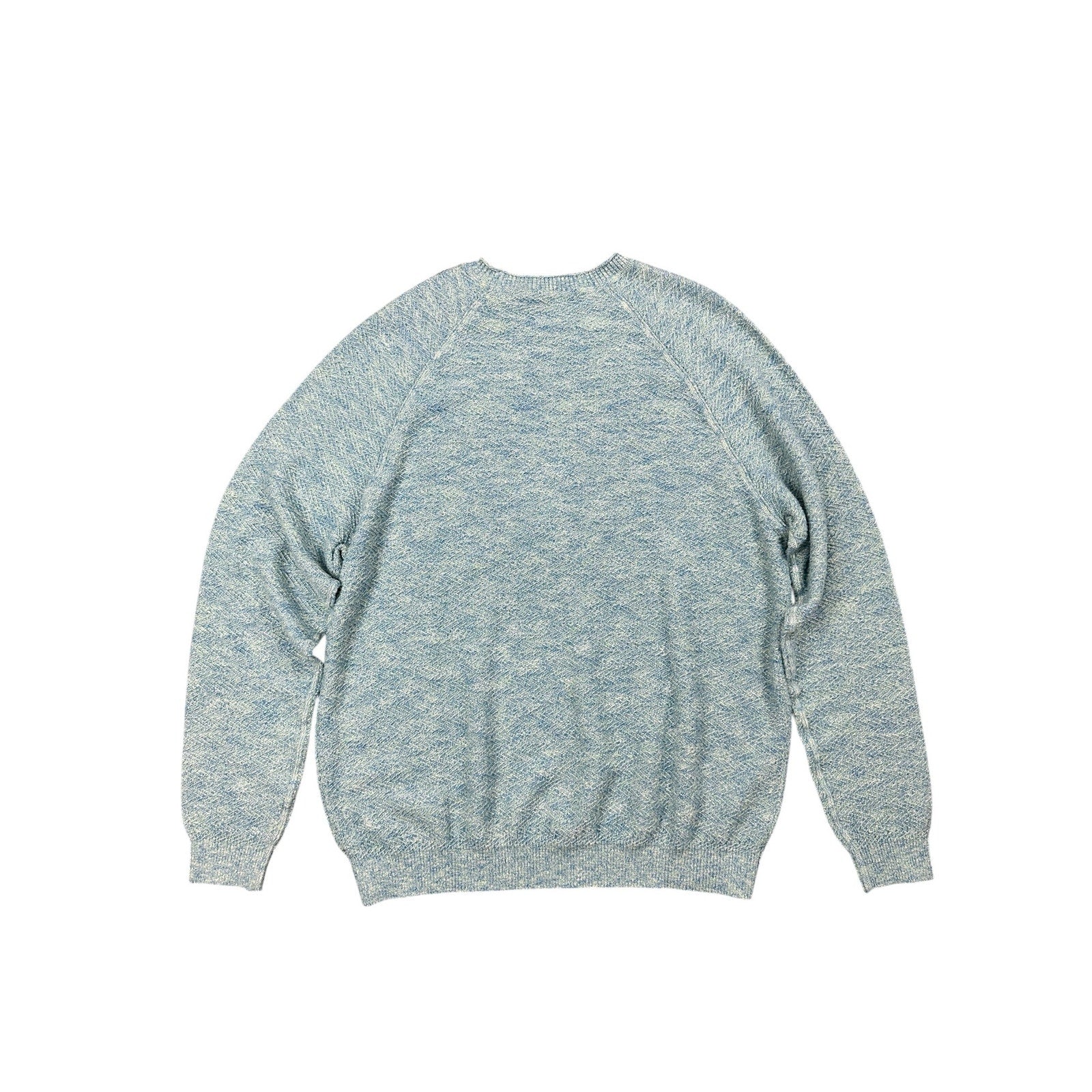 Tommy Bahama Soundscape Crew Long Sleeve Pullover Sweater in Vacation Blue — Size XL