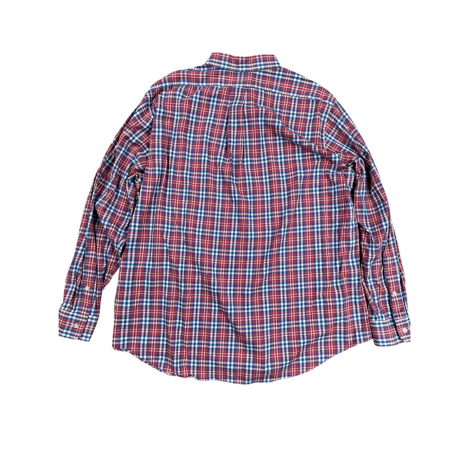 Vineyard Vines Gilbert’s Pond Plaid Slim Fit Tucker Long Sleeve Button Down - XL