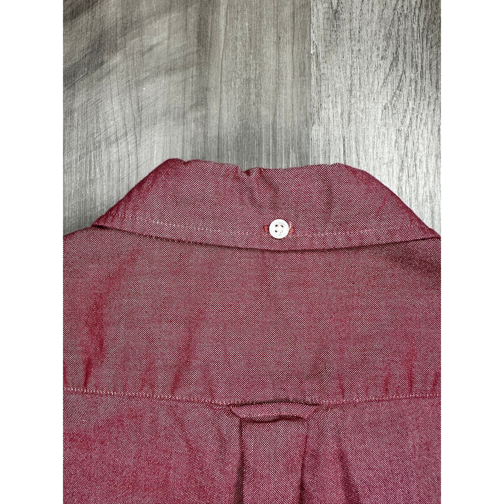 Lacoste Classic Fit Long Sleeve Chambray Shirt — Size 42 (Large) // Preowned