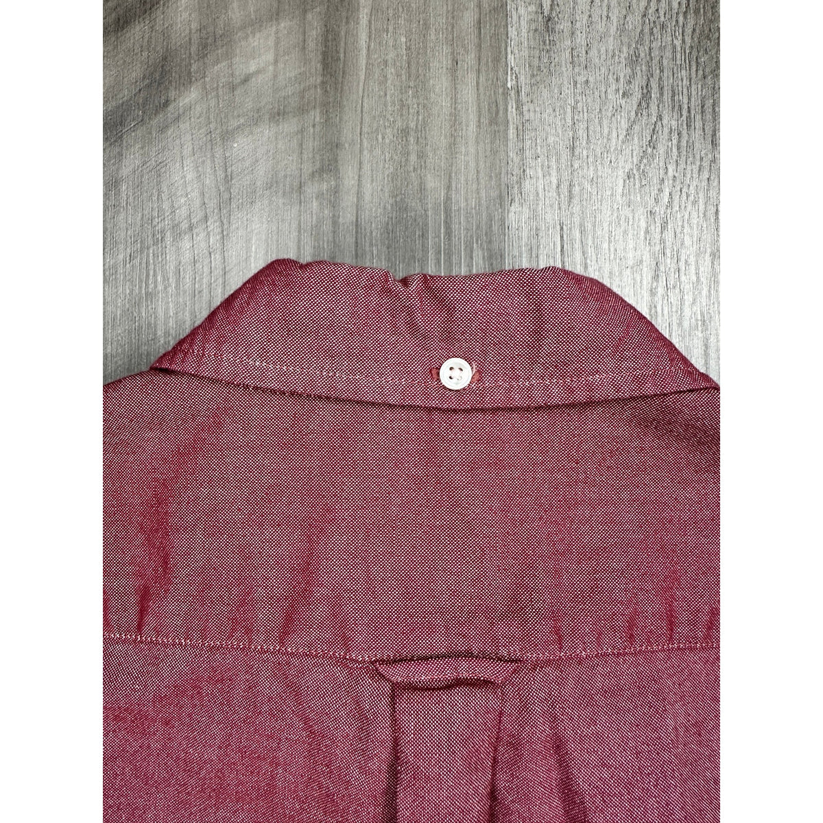 Lacoste Classic Fit Long Sleeve Chambray Shirt — Size 42 (Large) // Preowned