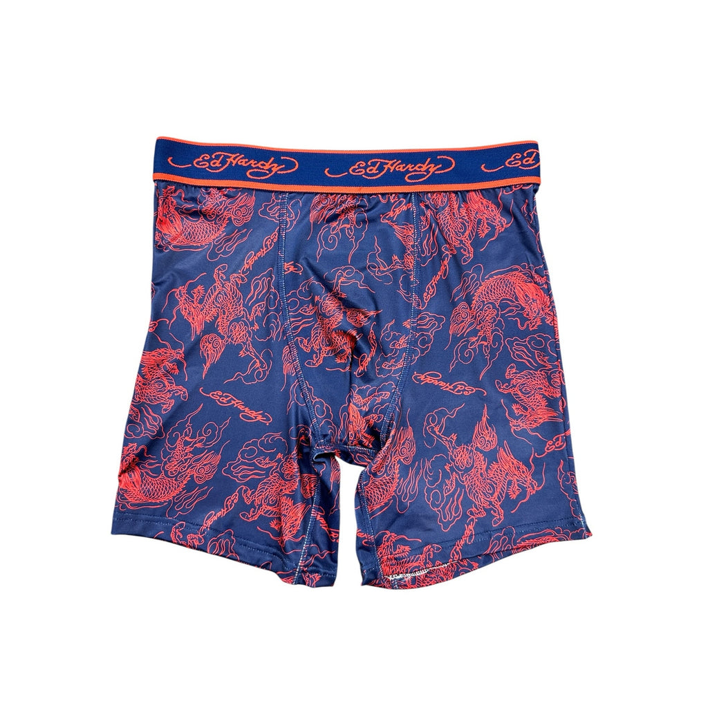 Ed Hardy Performance Boxer Briefs 4-Pack — Size Medium