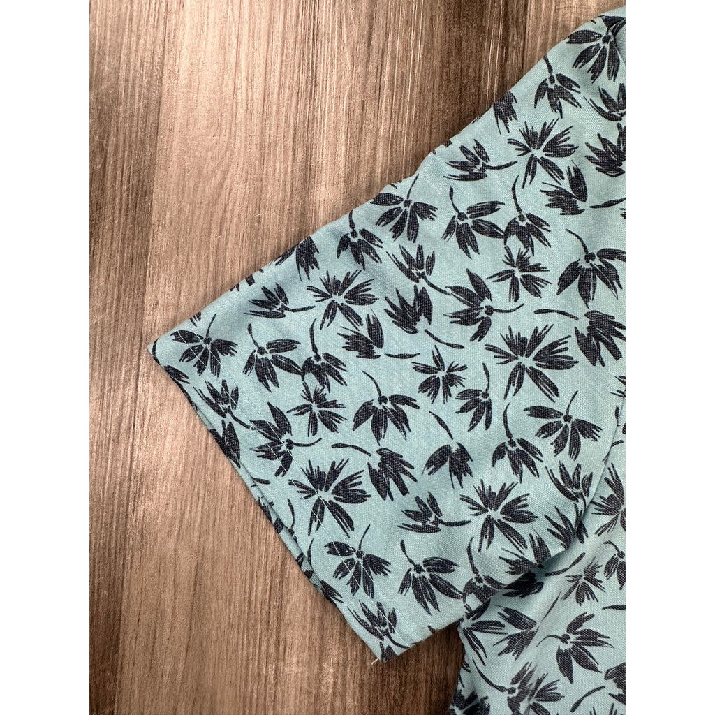 Travis Mathew Featherweight Jungle Golf Polo in Teal Navy — Size XL // Preowned