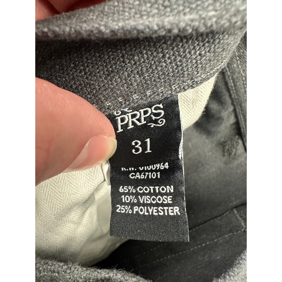 PRPS Demon Straight Fit Paint Splattered Jeans — Size 31