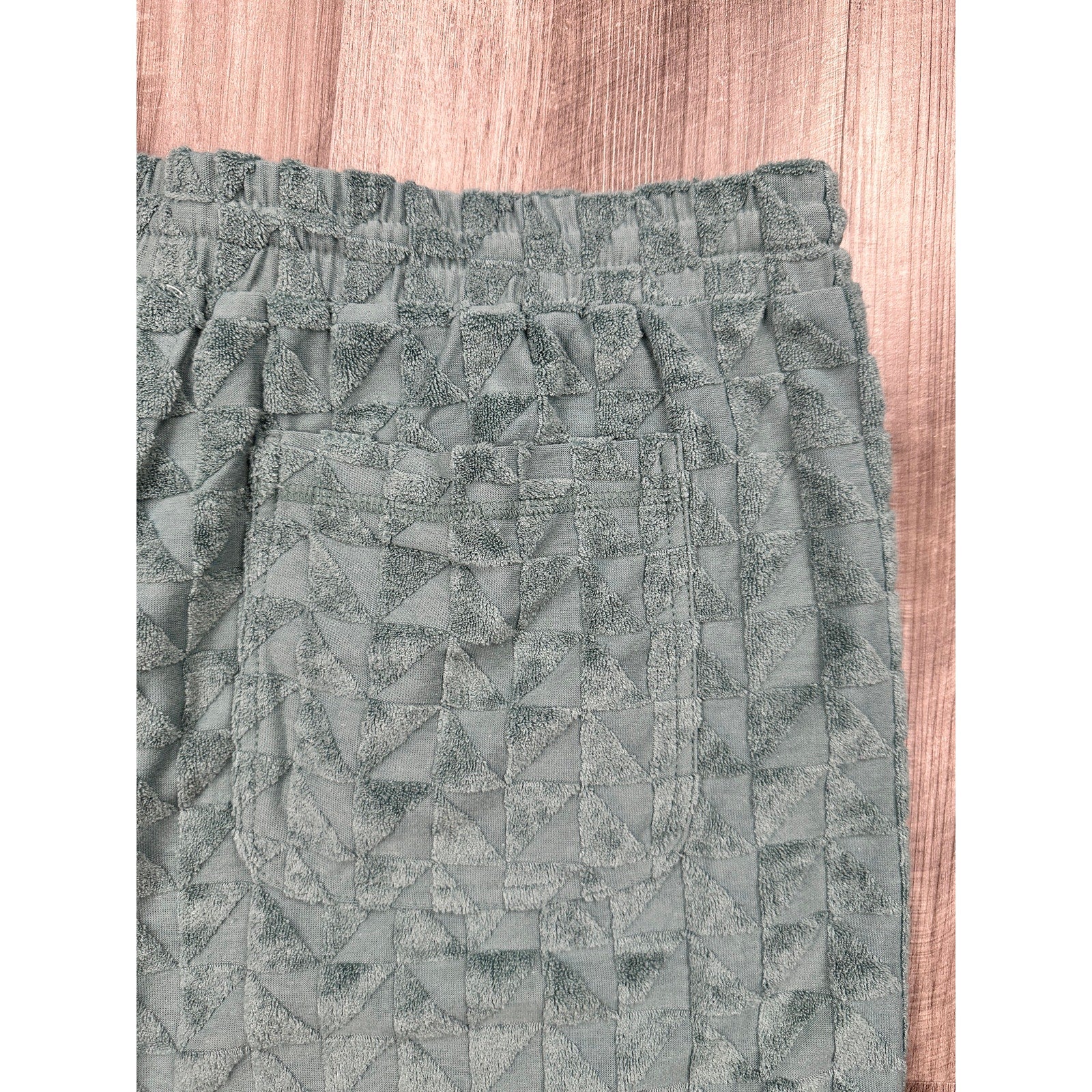 Marine Layer Towel Terry 6" Shorts in North Atlantic Green — Size Large