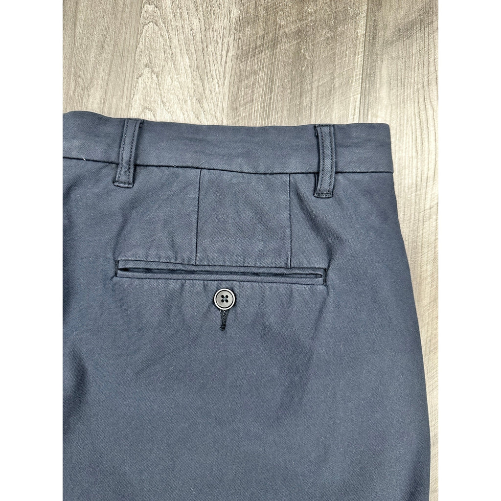 Robert Barakett Ernie Knit Chino Motion Shorts in Navy — Size 38