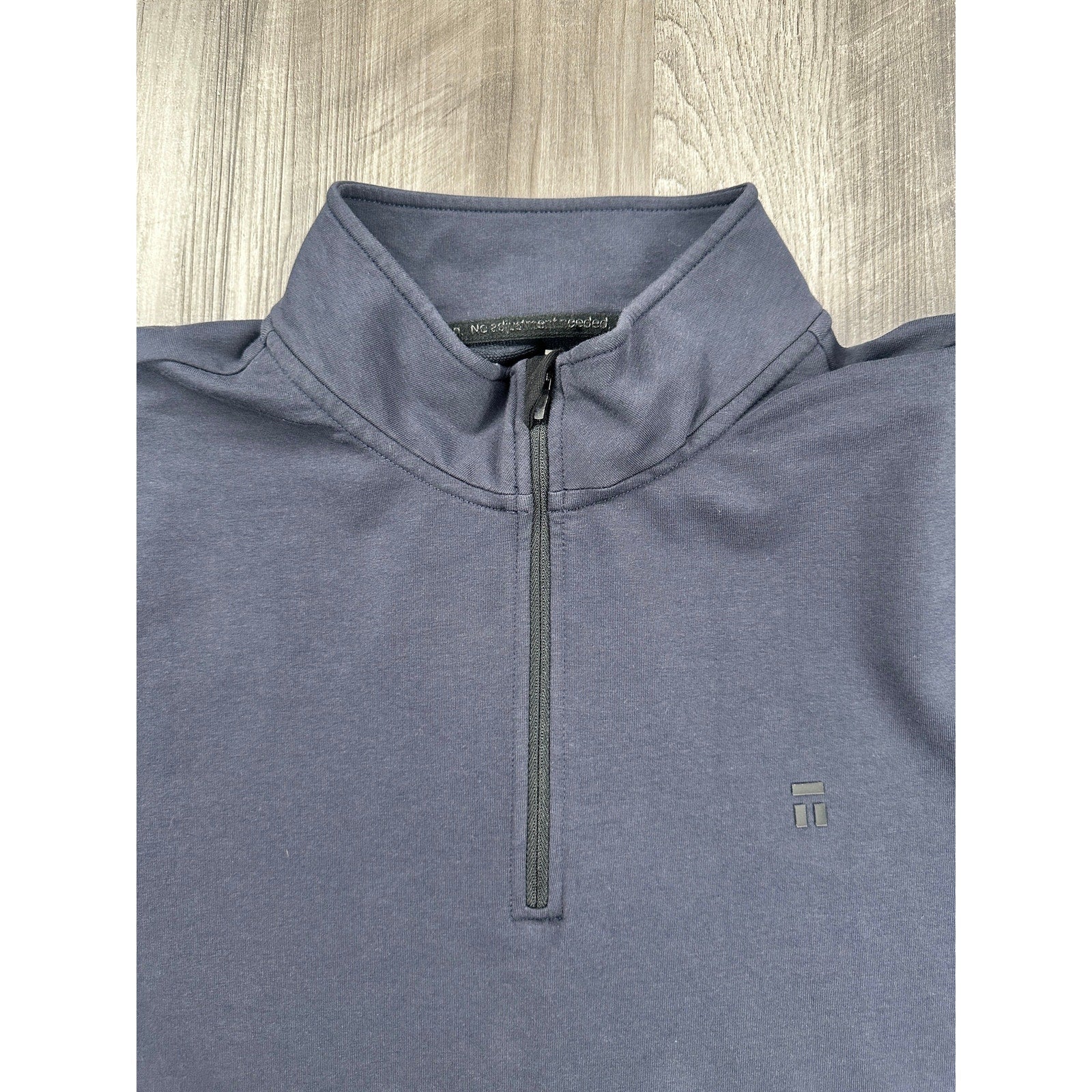 Tommy John Go Anywhere Quarter Zip Pullover in Navy — Size XL