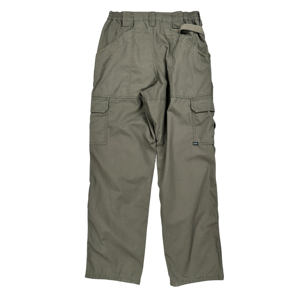 5.11 Tactical Regular Fit Taclite Pro Ripstop Cargo Pants in Olive Brown — Size 32x32 // Preowned