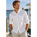 HUK Tide Point Long Sleeve Button Down — Size Large