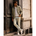 Buffalo David Bitton Ash Slim Stretch Jeans in Dirty and Blasted — Size 32x30