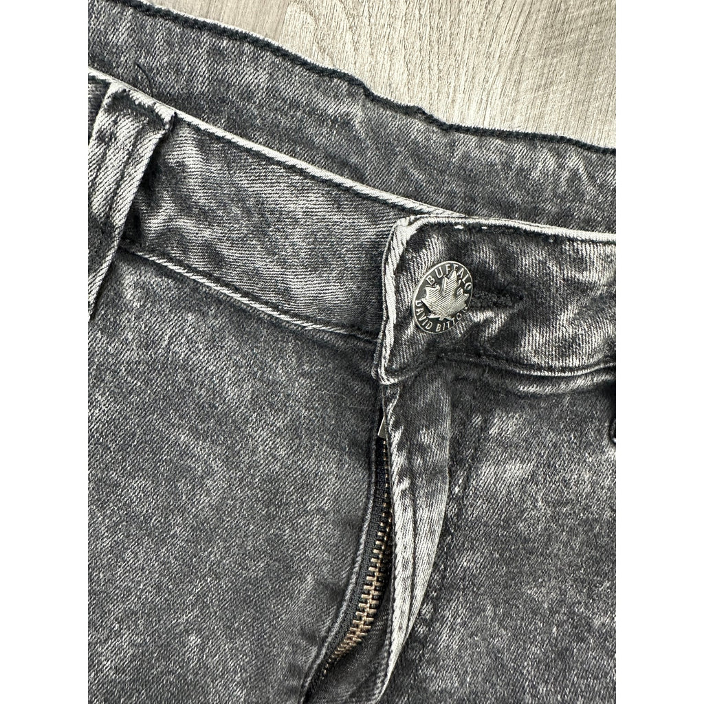 Buffalo David Bitton Slim Ash Black Story Jeans — Size 33x32