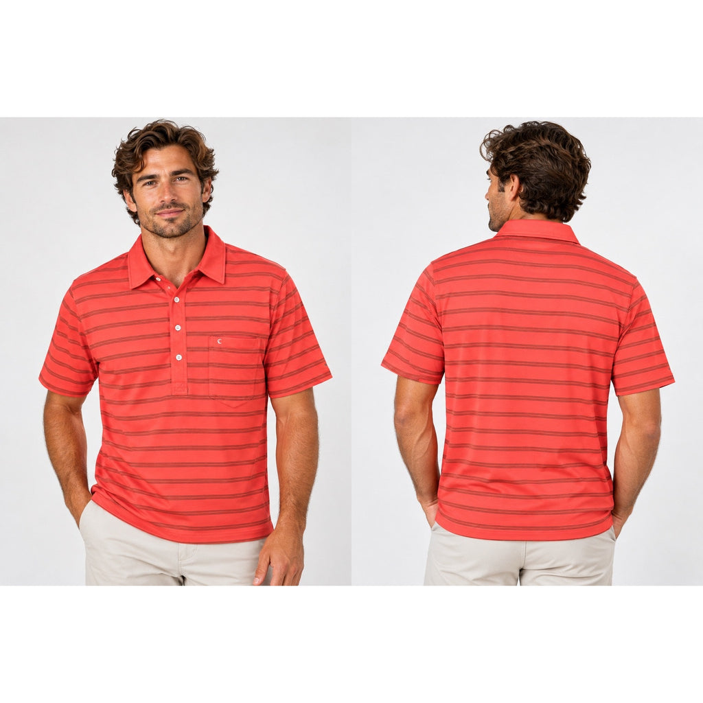 Criquet Performance Players Shirt Pocket Polo — Size Large // Preowned